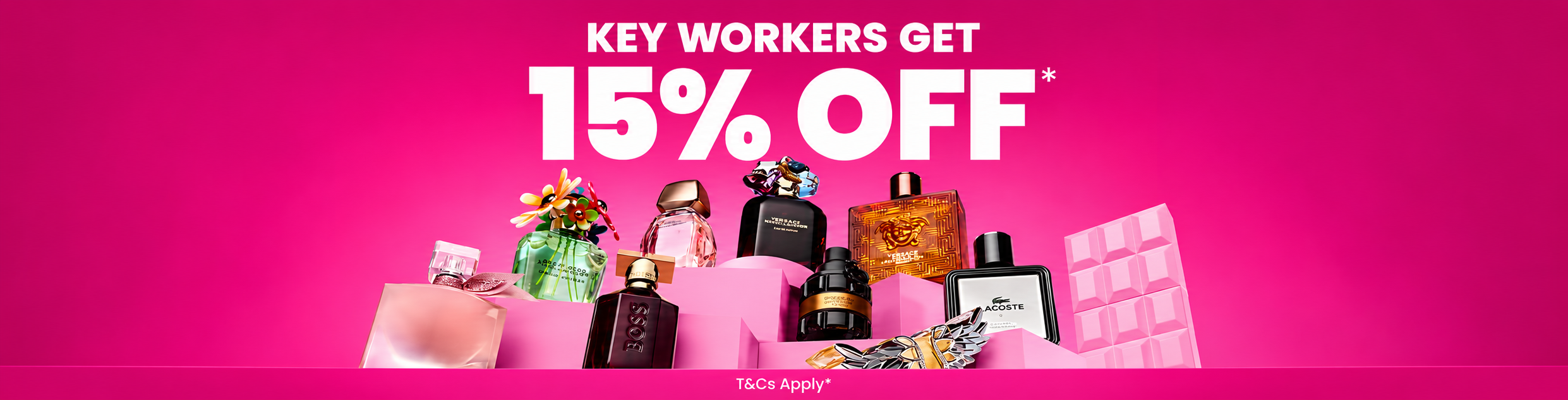 Key Worker Discounts at The Fragrance Shop
