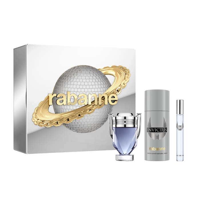 Rabanne Invictus Eau De Toilette 50ml Gift Set