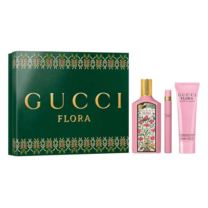 Gucci Flora Gorgeous Gardenia Eau De Parfum 100ml Gift Set