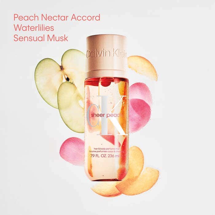 Sheer Peach Body Mist 100ml Spray