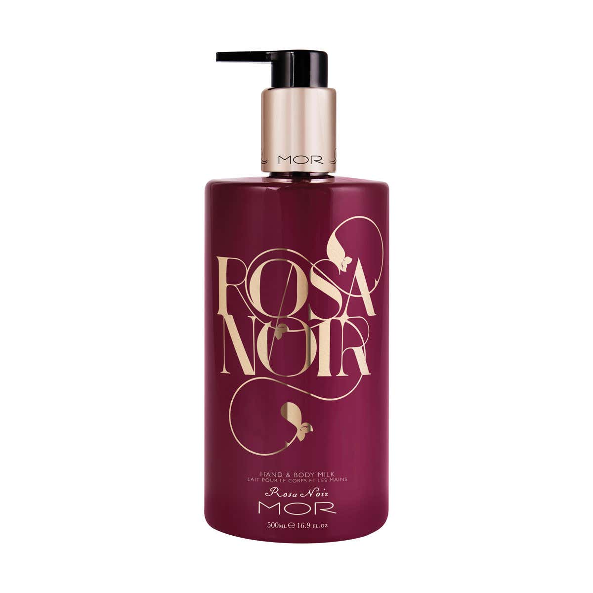 MOR MOR - Rosa Noir - Hand and Body Milk - 500ml