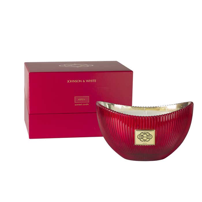 Johnson & White Aspen Limited edition 4 Wick candle 1000g