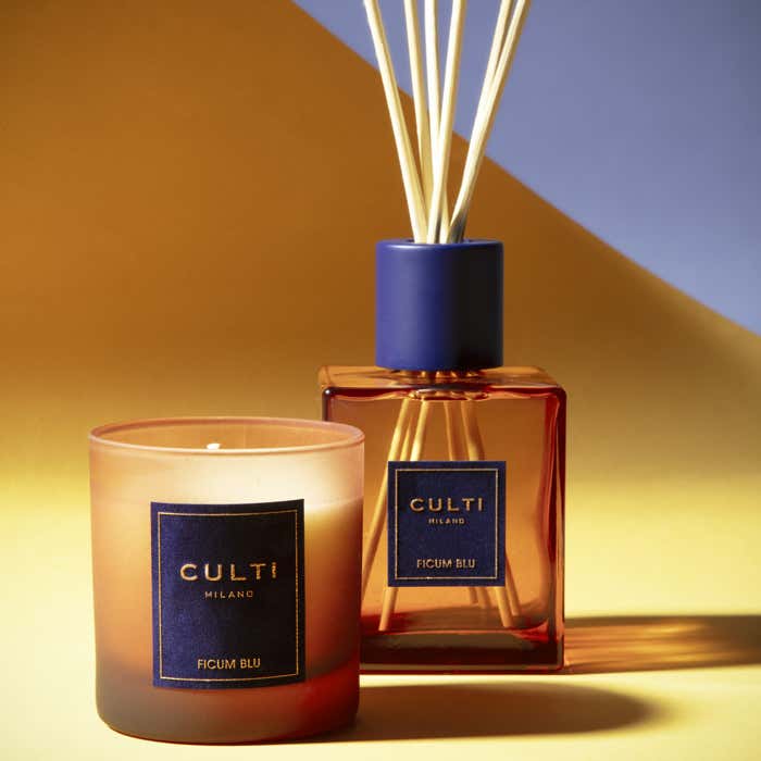Blu Diffusor Example Culti Milano Ficum Blu Diffuser with Rattan Sticks 500ml