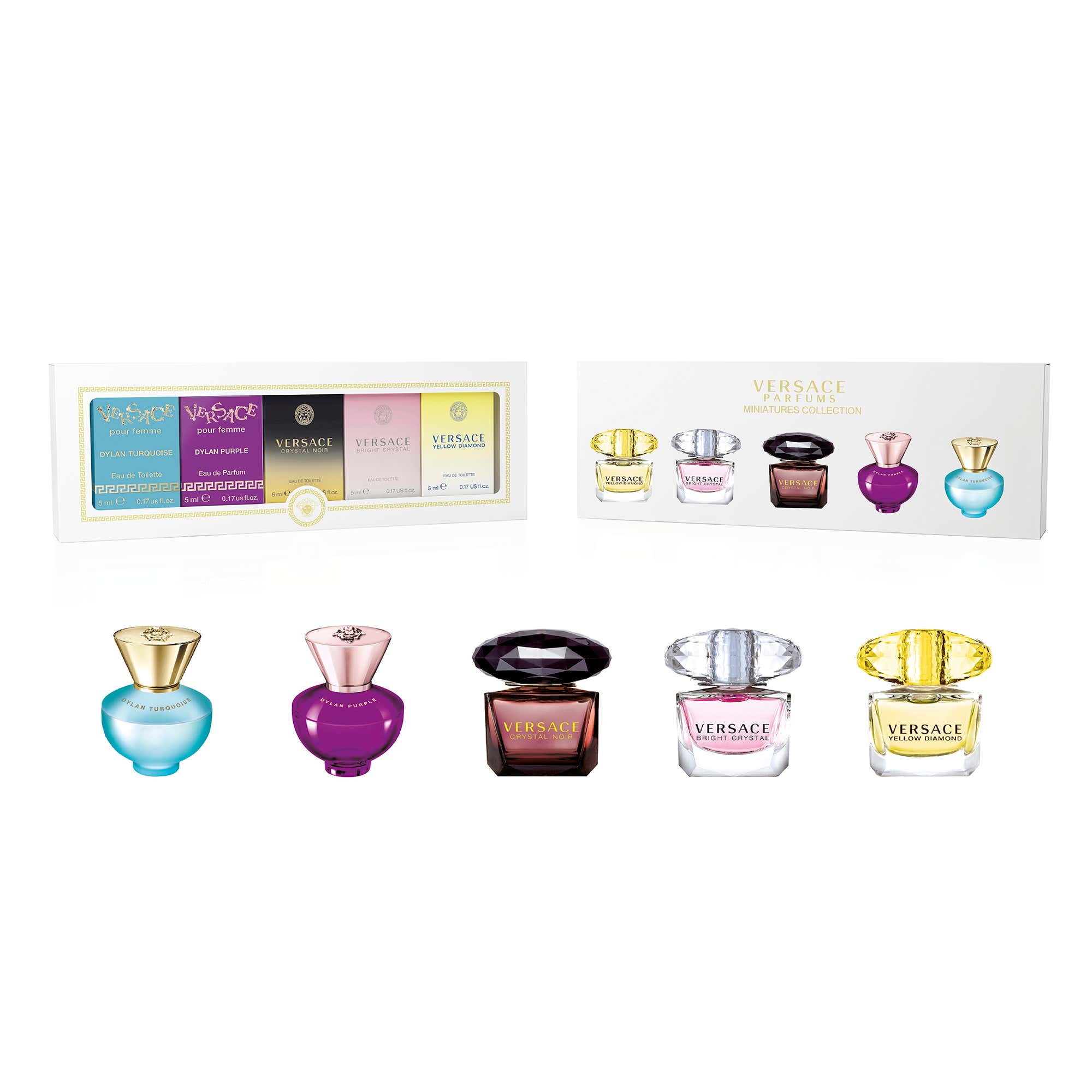 Versace Dylan Turquoise Eau De Parfum 5ml Gift Set