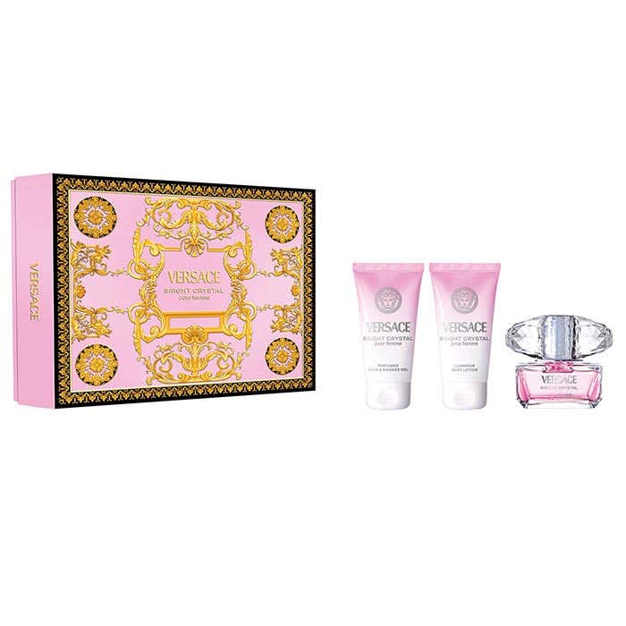 Versace Bright Crystal Eau De Toilette 50ml Gift Set