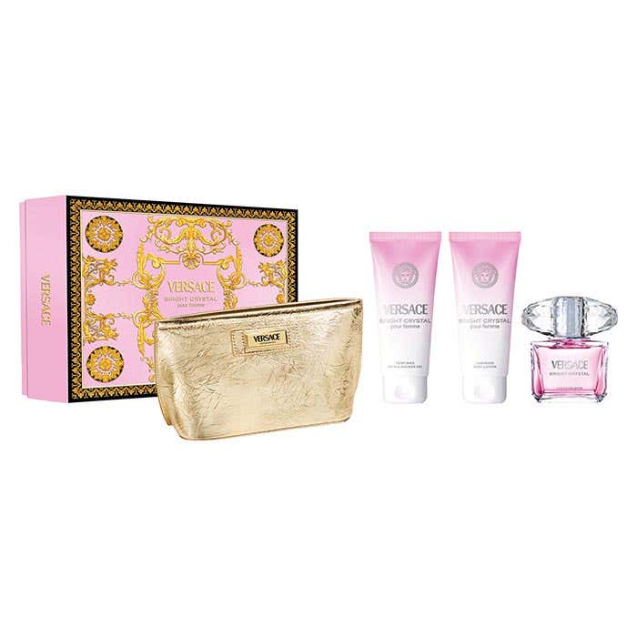 Versace Bright Crystal Eau De Toilette 90ml Gift Set