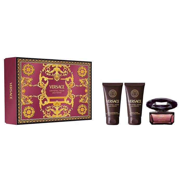 Versace Crystal Noir Eau De Parfum 50ml Gift Set