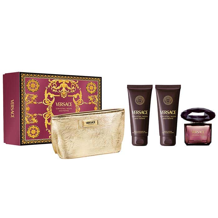Versace Crystal Noir Eau De Parfum 90ml Gift Set