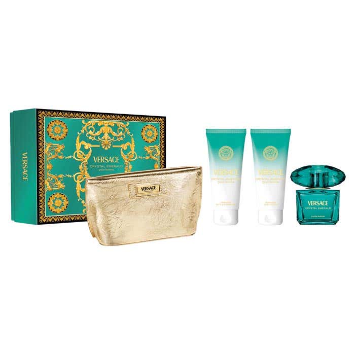 Versace Crystal Emerald Eau De Parfum 90ml Gift Set