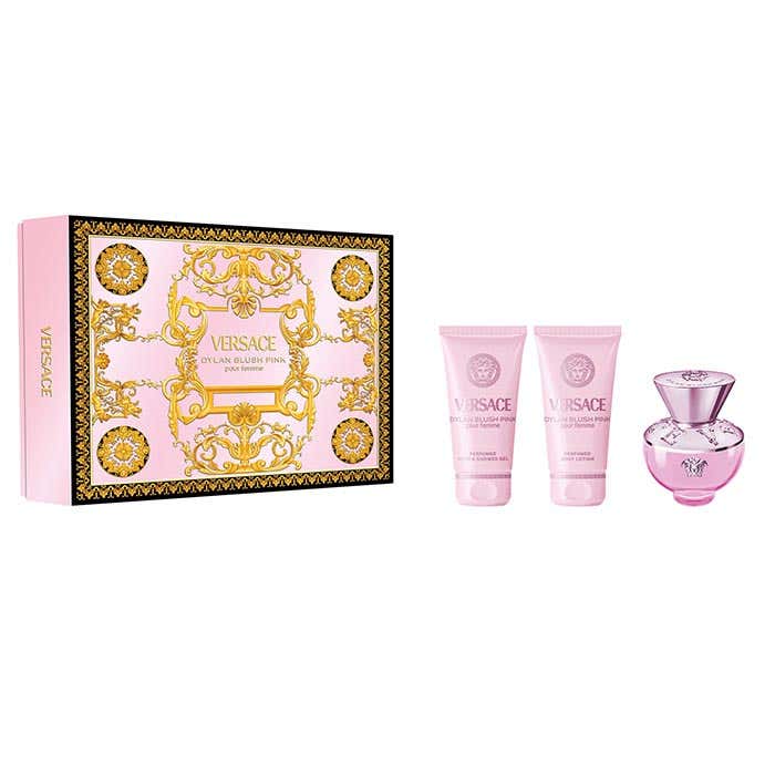 Versace Dylan Blush Pink Eau De Parfum 50ml Gift Set