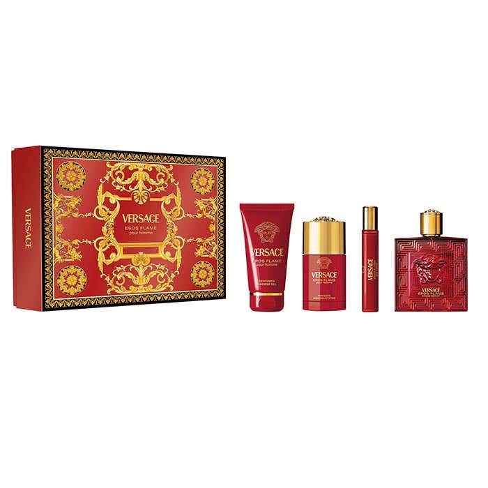 Versace Misc Men's Eros Flame Eau De Parfum 100Ml Gift Set In - Image 5