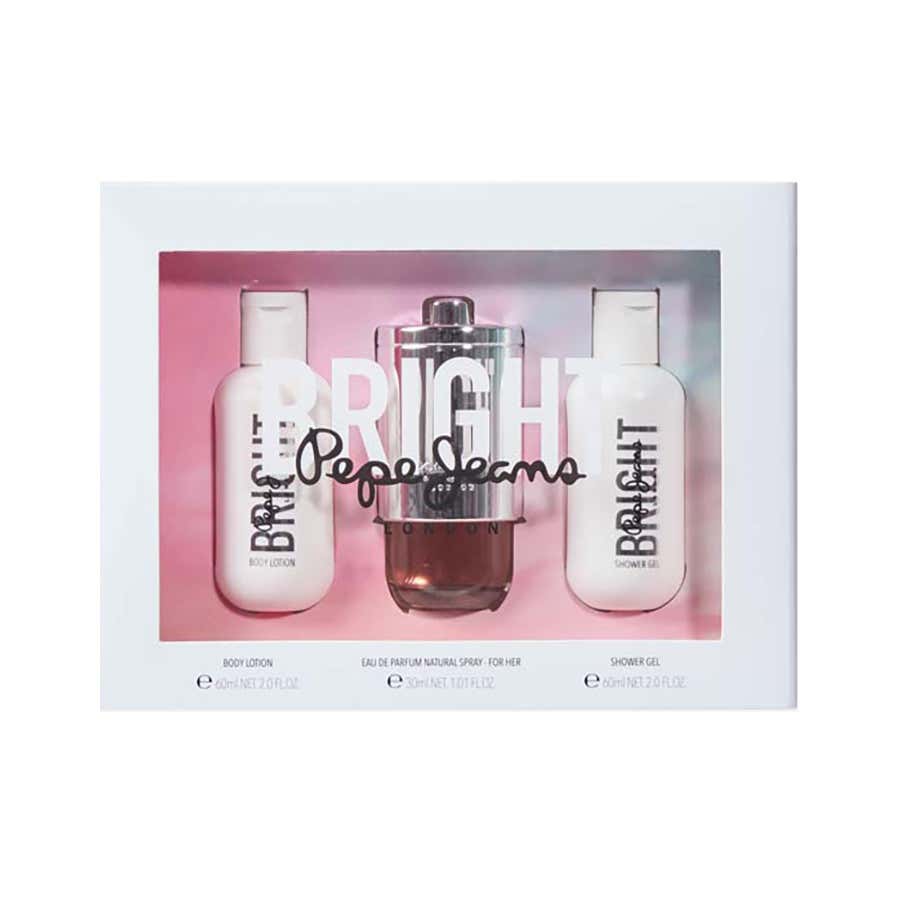 Pepe Jeans Bright For Her Eau De Parfum 130ml Gift Set